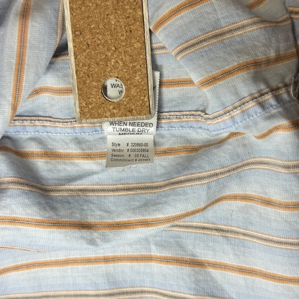 Banana Republic XL Striped Cotton Dress Shirt Classic Workwear‎ Heritage Fit